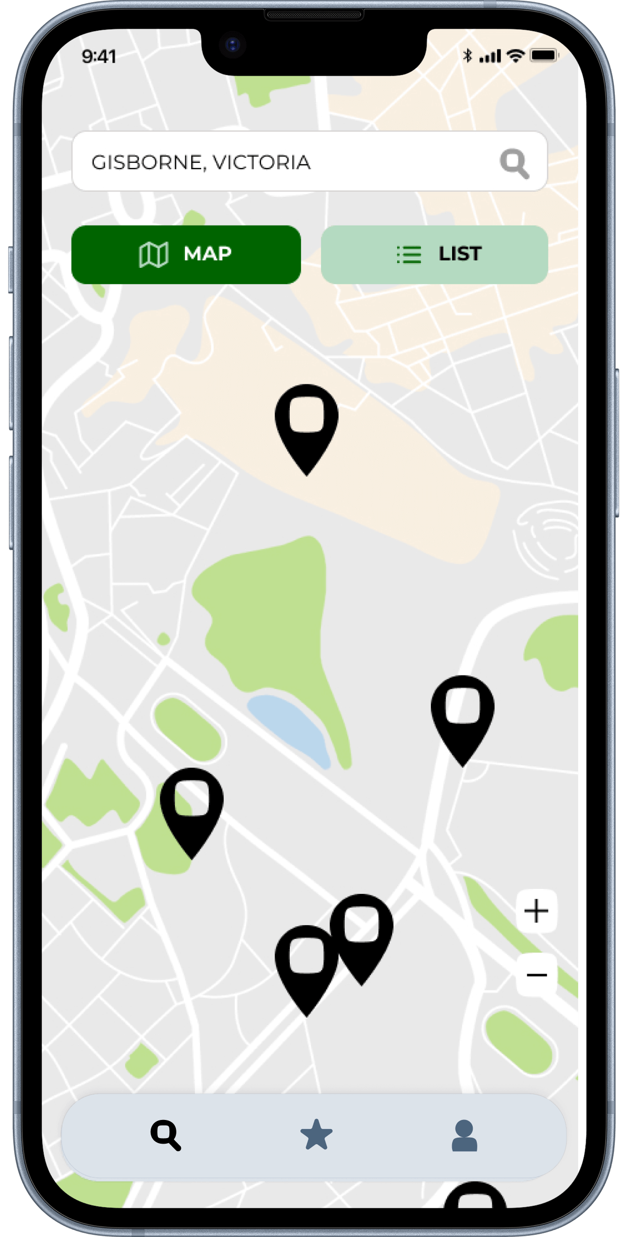 Device preview with JOB DONE application opened